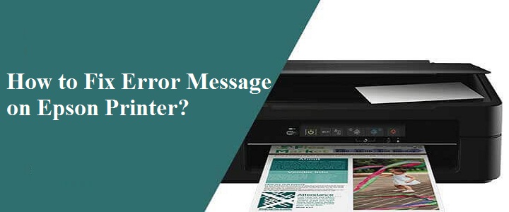 Epson Printer Error Message