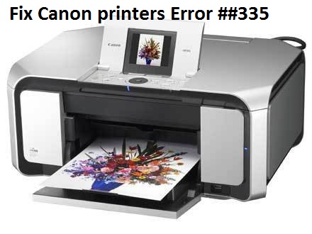 Fix Canon printers Error ##335
