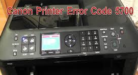 Canon printers Error Code 5700