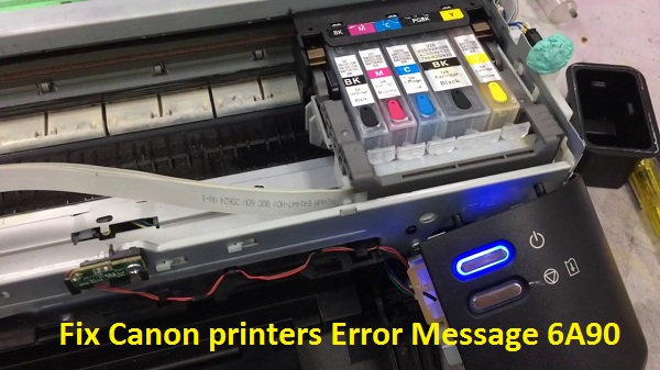 Canon printers Error Message 6A90