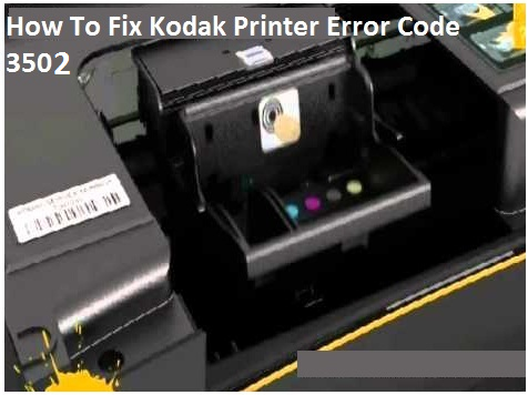Fix Kodak Printer Error Code 3502
