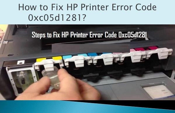 HP Printer Error Message 0xc05d1281