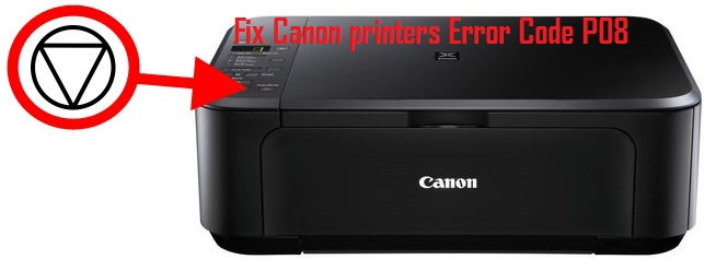 Canon printers Error Code P08