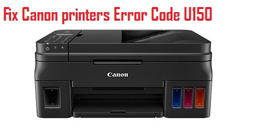 Canon printers Error Code U150