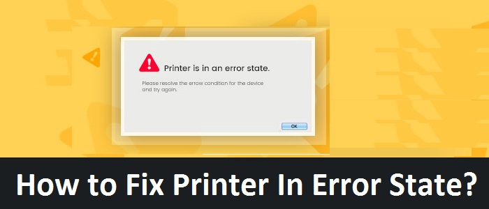 Printer in Error State