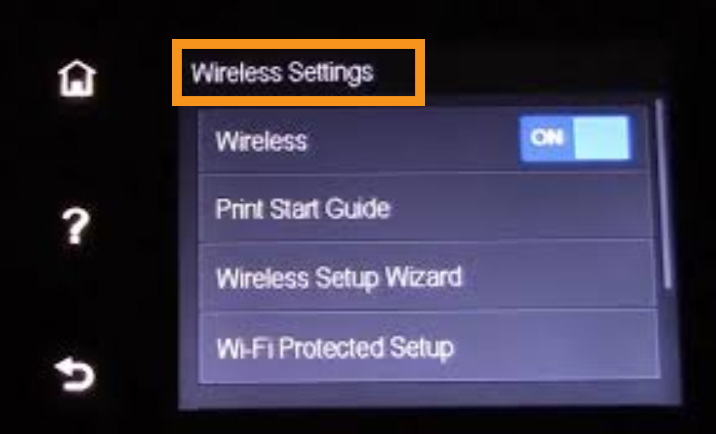HP Officejet Pro 6978 Wireless Settings